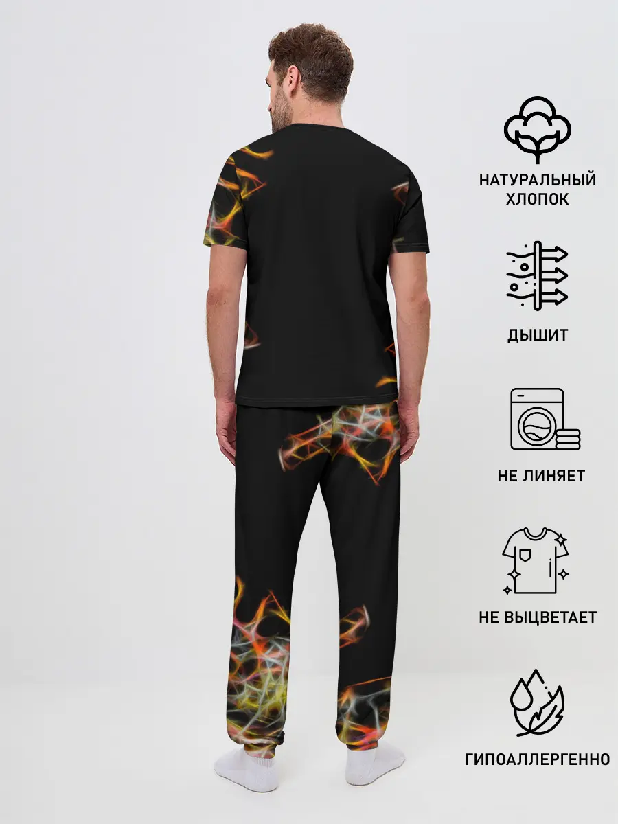 Мужская пижама с брюками / Морское чудо