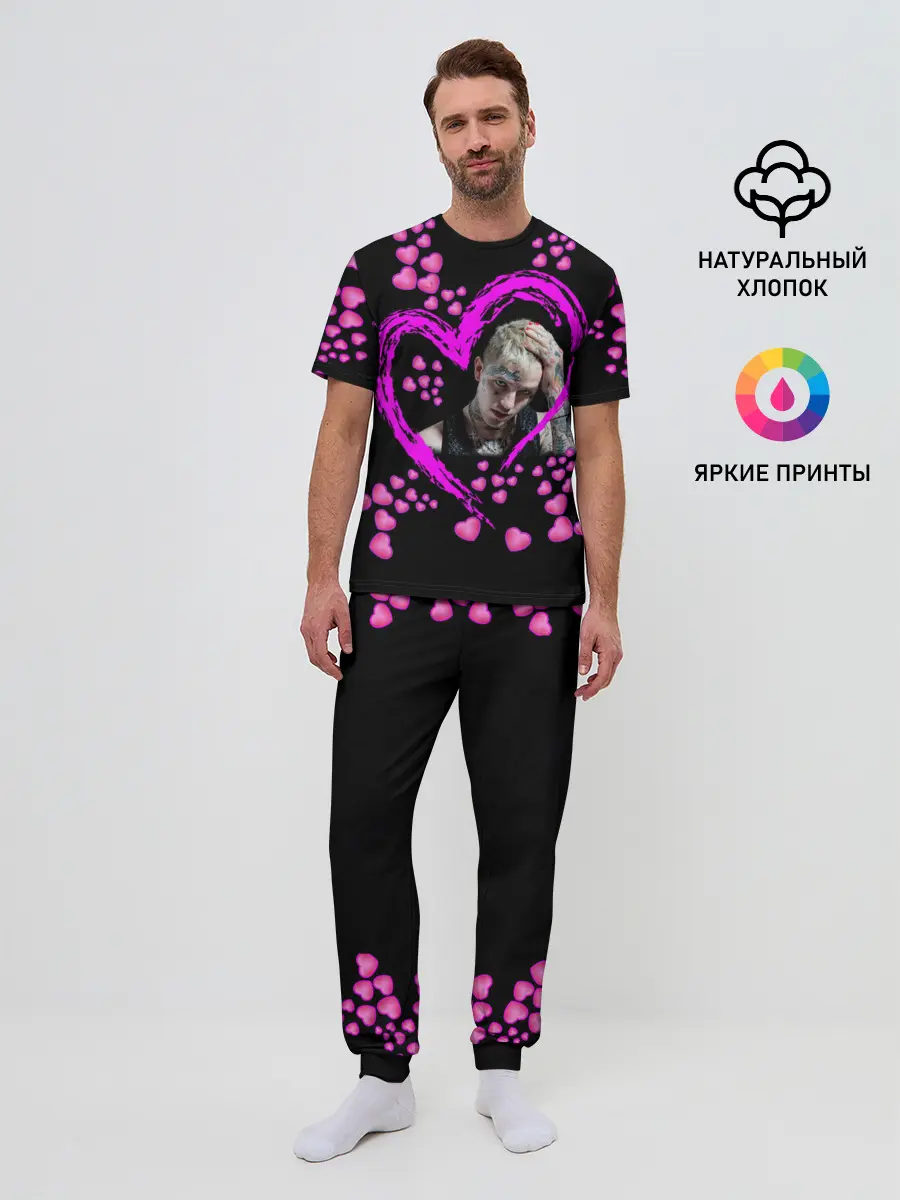 Мужская пижама с брюками / Lil Peep