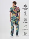 Мужская пижама с брюками / Абстрактный рисунок