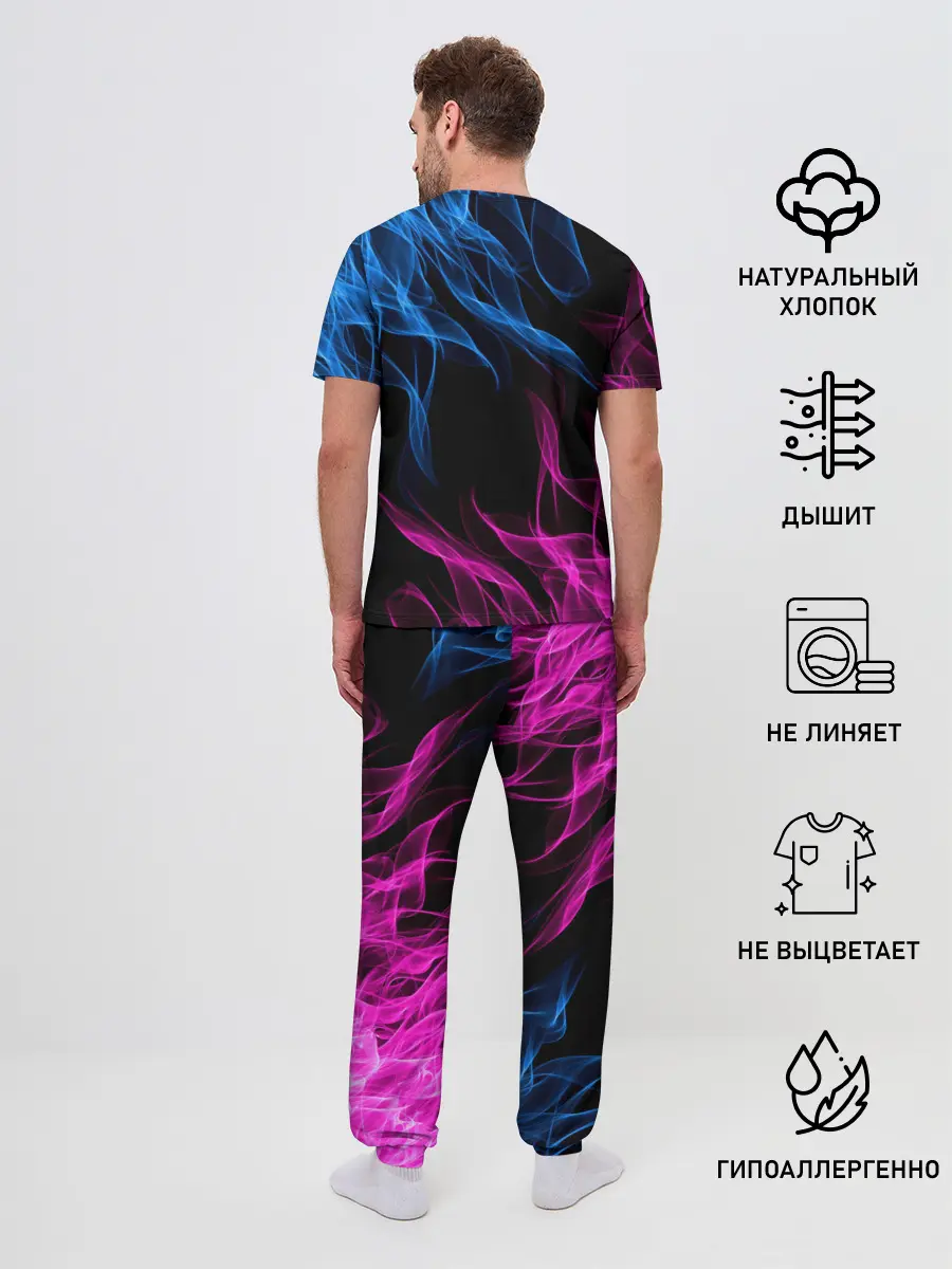 Мужская пижама с брюками / БИТВА ОГНЕЙ