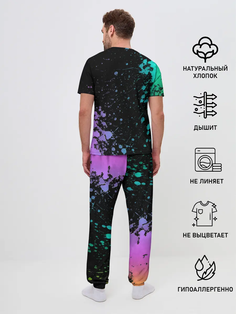 Мужская пижама с брюками / BILLIE EILISH