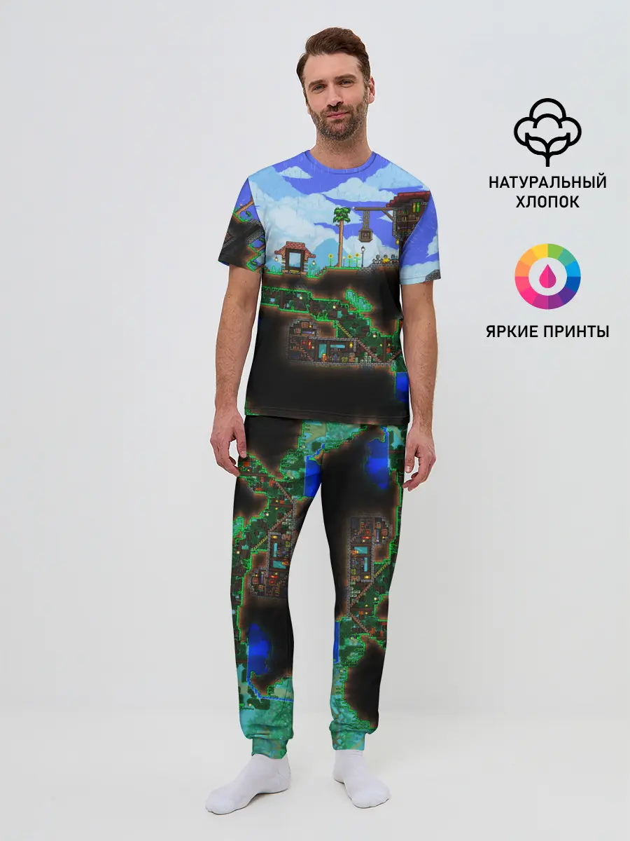 Мужская пижама с брюками / TERRARIA