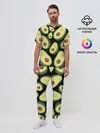 Мужская пижама с брюками / Авокадо паттерн