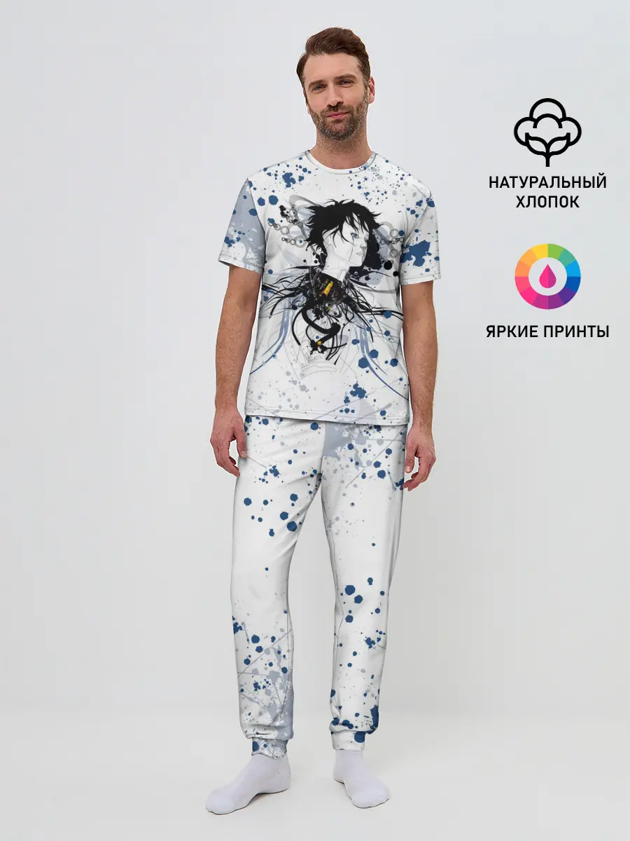 Мужская пижама с брюками / Призрак в доспехах