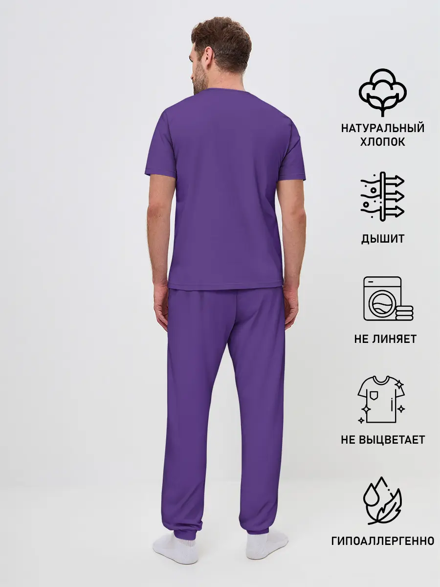 Мужская пижама с брюками / Los Angeles Lakers / Kobe Brya