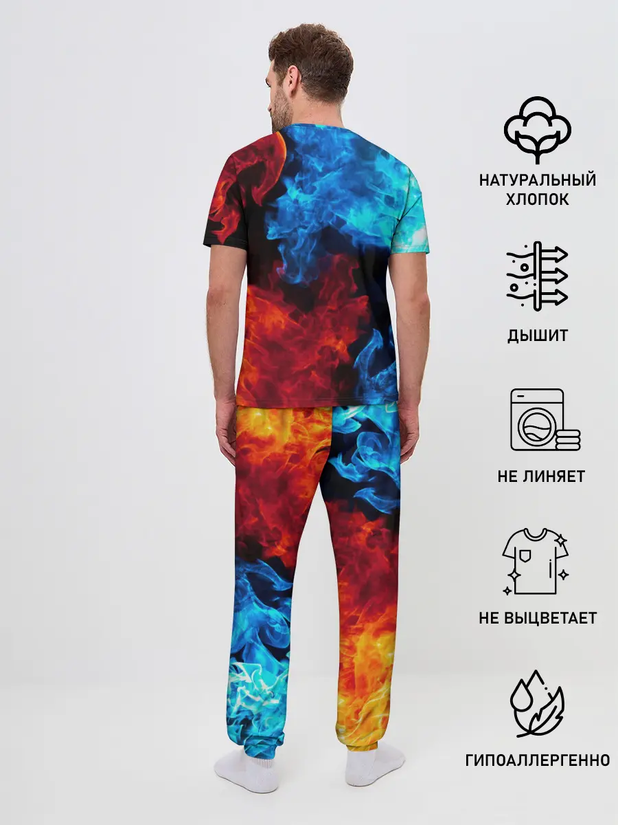 Мужская пижама с брюками / Фортнайт
