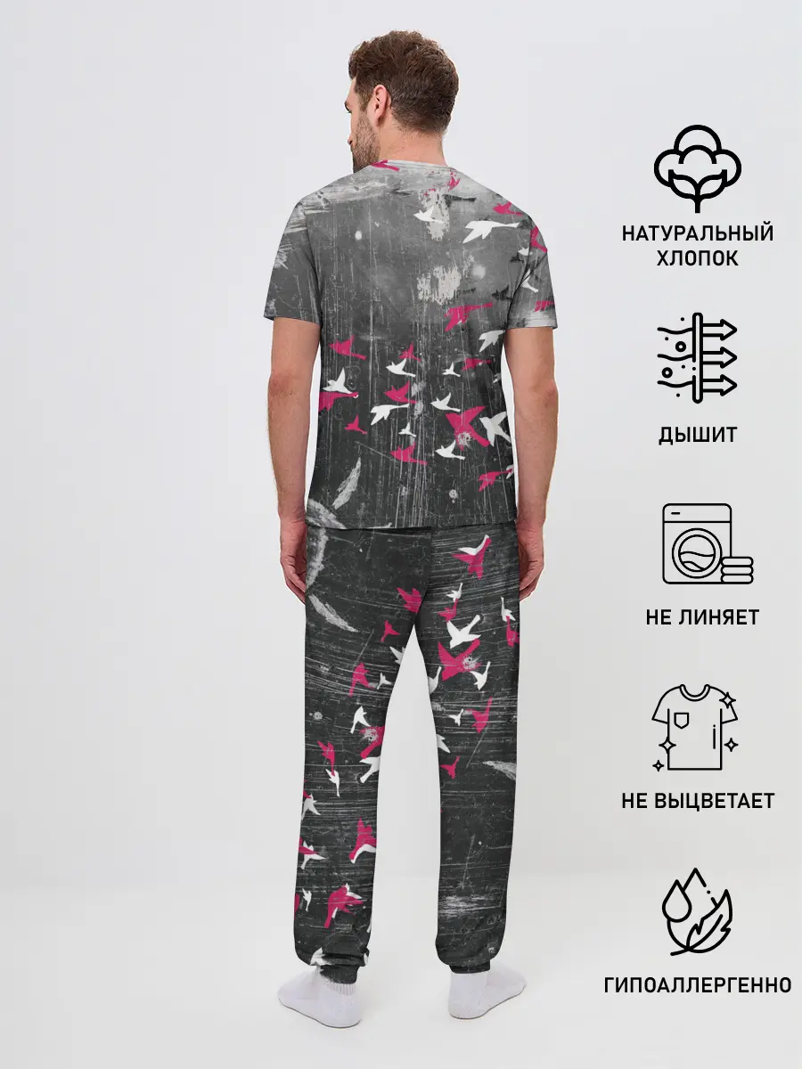 Мужская пижама с брюками / Three Days Grace art