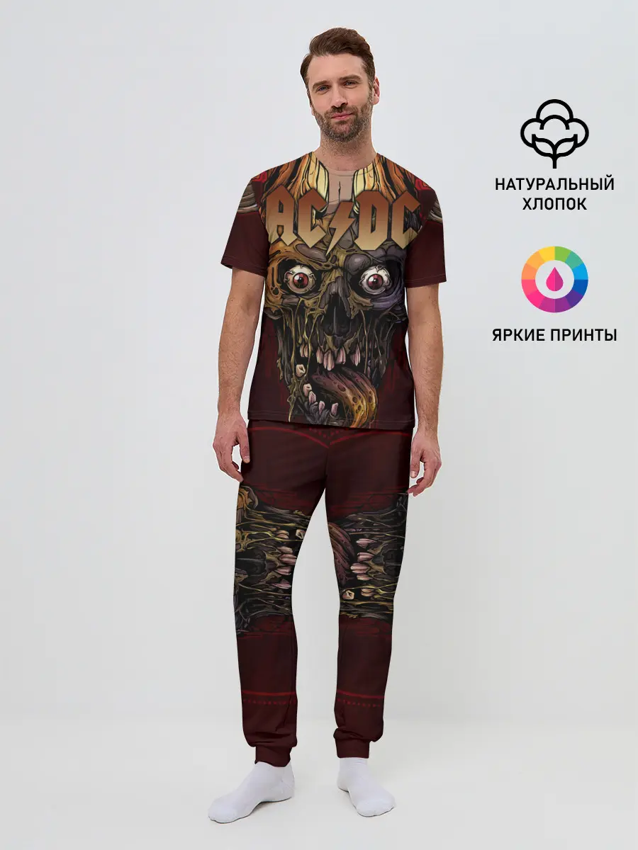 Мужская пижама с брюками / AC/DC