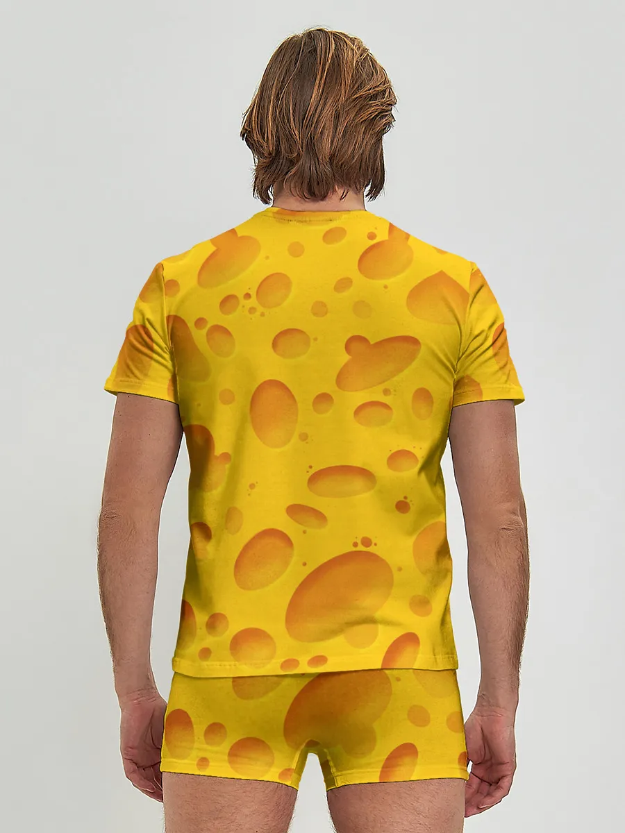 Мужские трусы с футболкой / Сыр