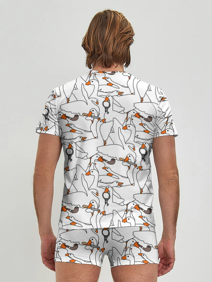 Мужские трусы с футболкой / Злой гусь