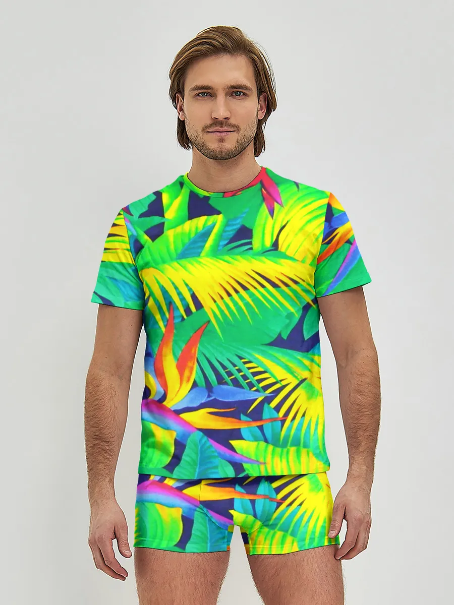 Мужские трусы с футболкой / ТРОПИКИ