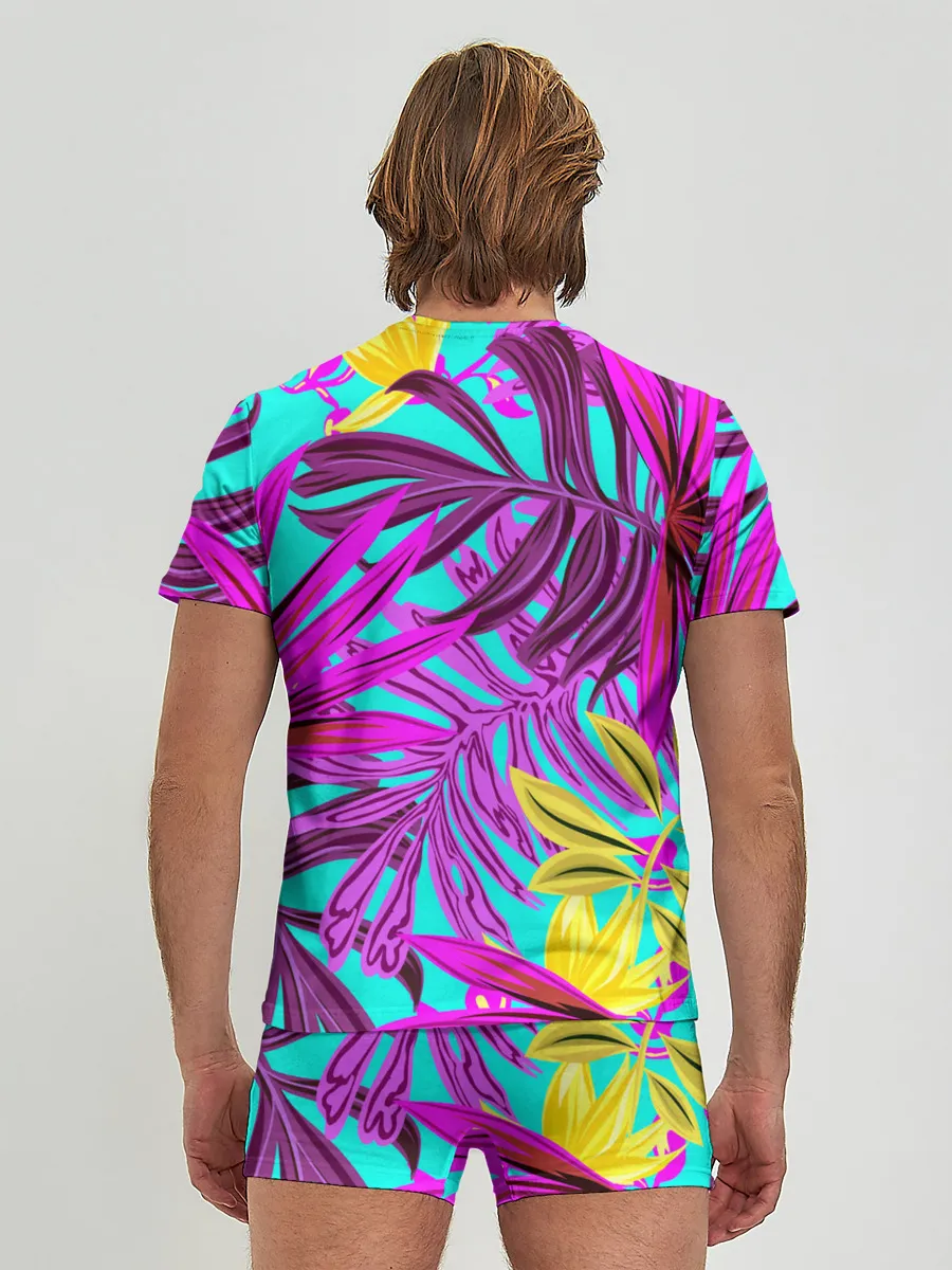 Мужские трусы с футболкой / ТРОПИЧЕСКИЙ