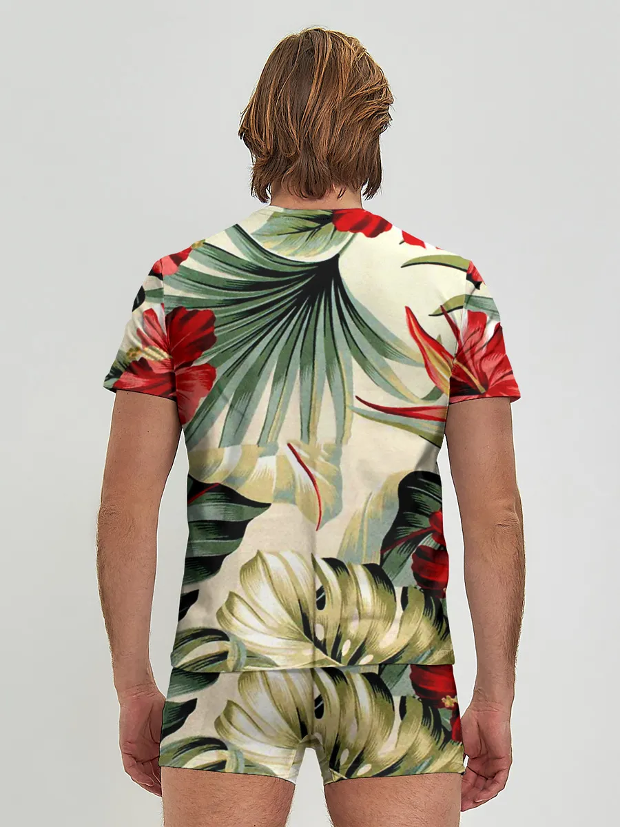 Мужские трусы с футболкой / ТРОПИКИ