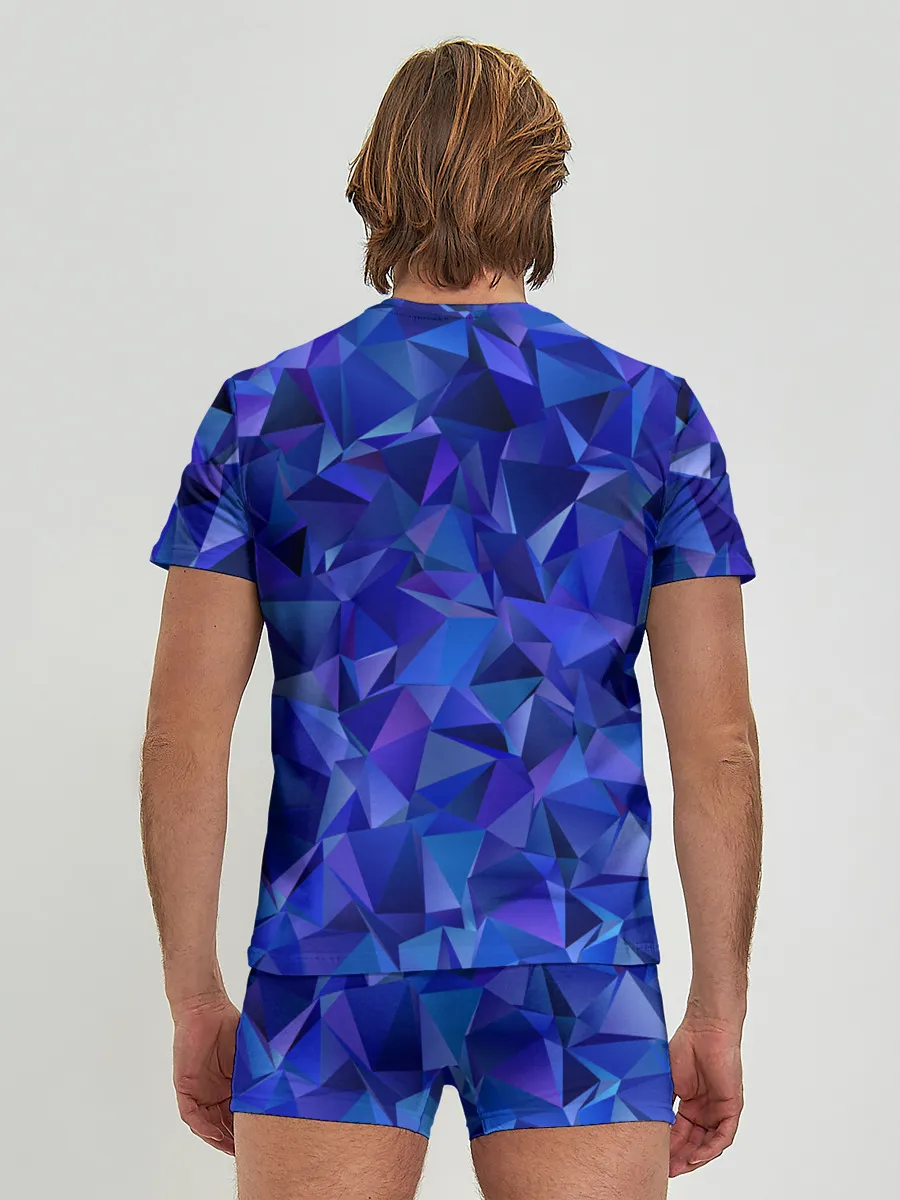 Мужские трусы с футболкой / НЕОНОВЫЕ КРИСТАЛЫ