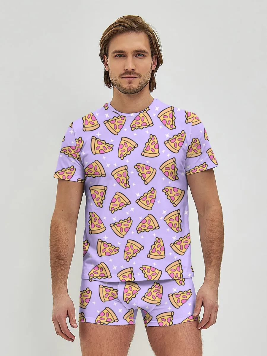 Мужские трусы с футболкой / ВОЛШЕБНАЯ ПИЦЦА