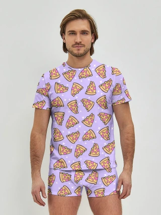 Мужские трусы с футболкой / ВОЛШЕБНАЯ ПИЦЦА