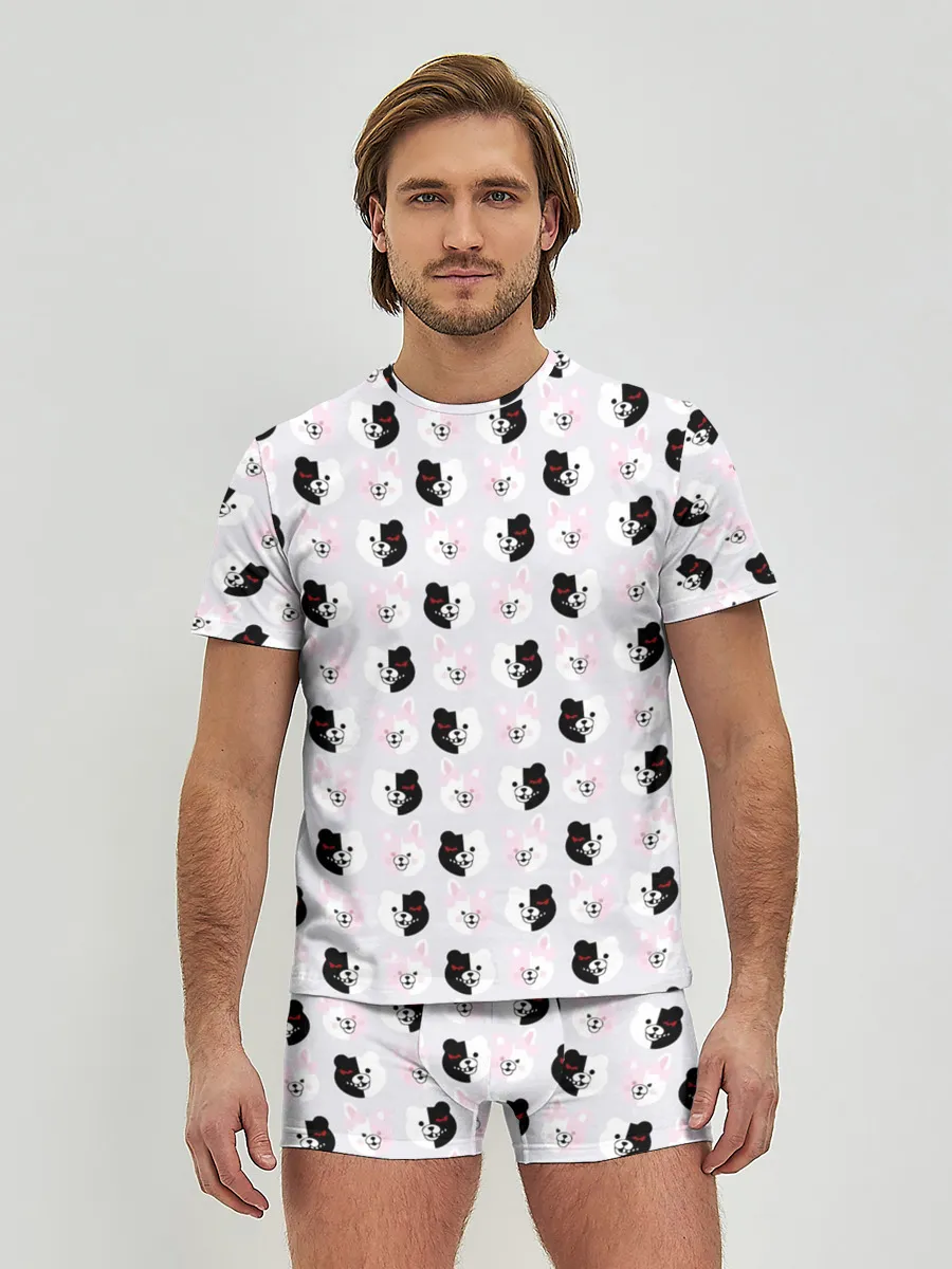 Мужские трусы с футболкой / Паттерн из монокум