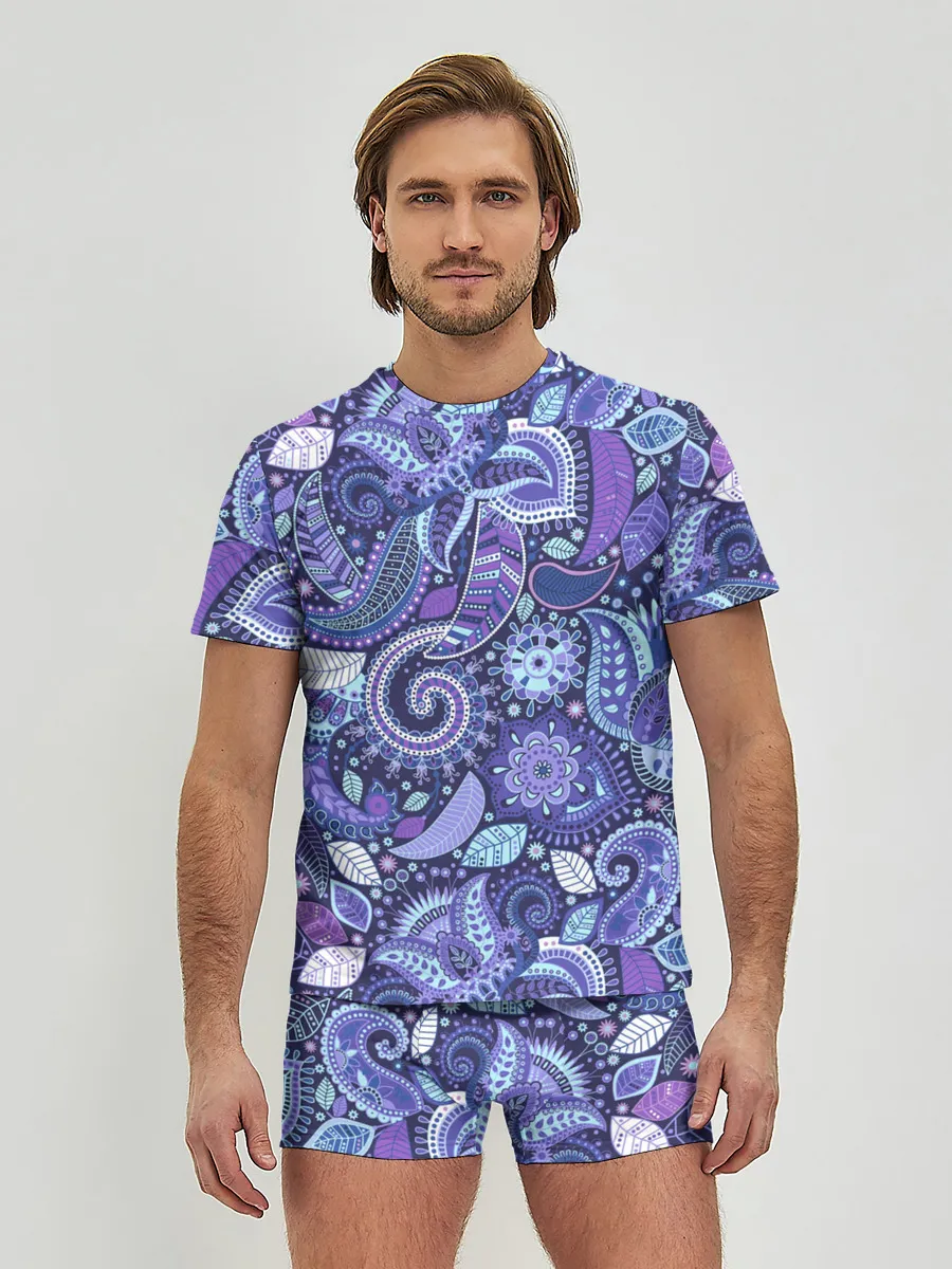 Мужские трусы с футболкой / ВОСТОЧНЫЙ УЗОР