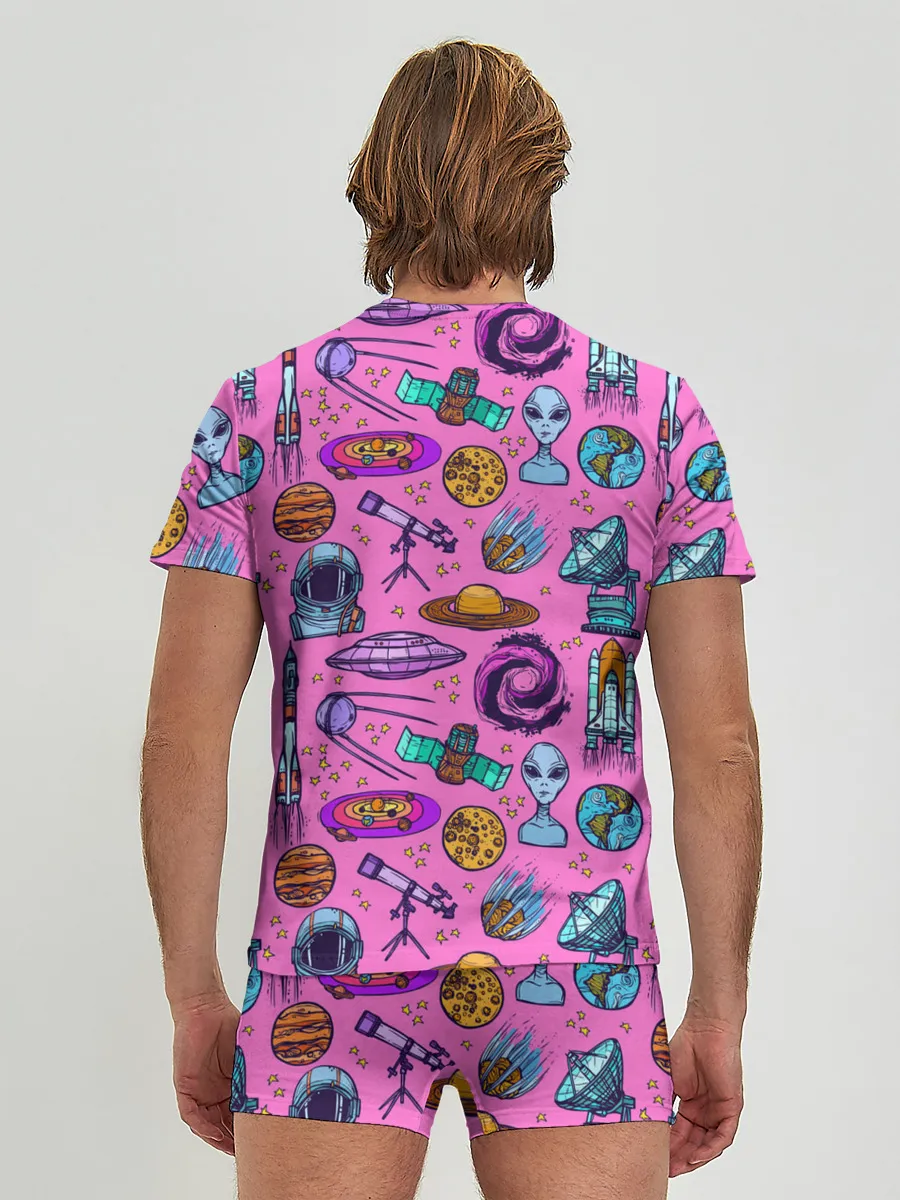 Мужские трусы с футболкой / Астрономия