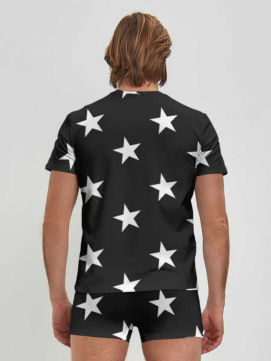 Мужские трусы с футболкой / Звёзды