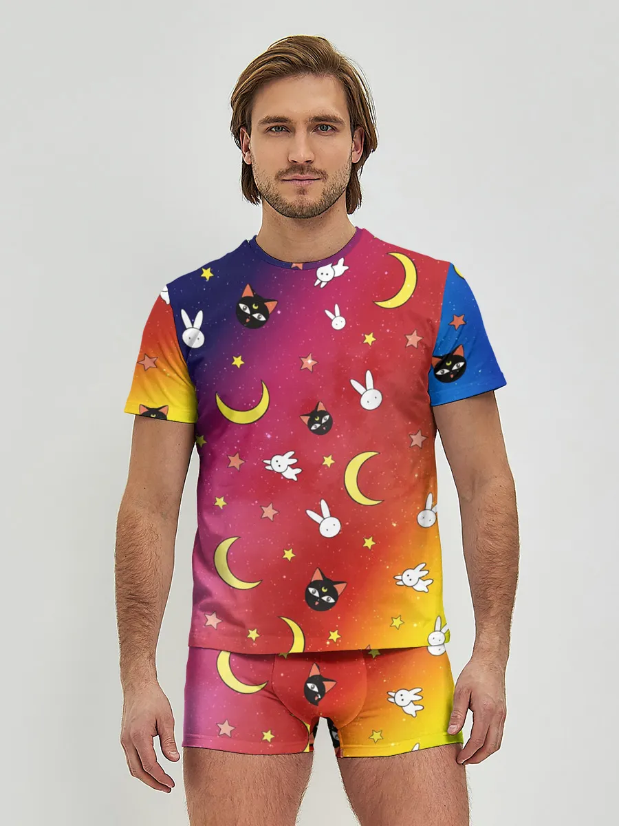 Мужские трусы с футболкой / SAILOR MOON