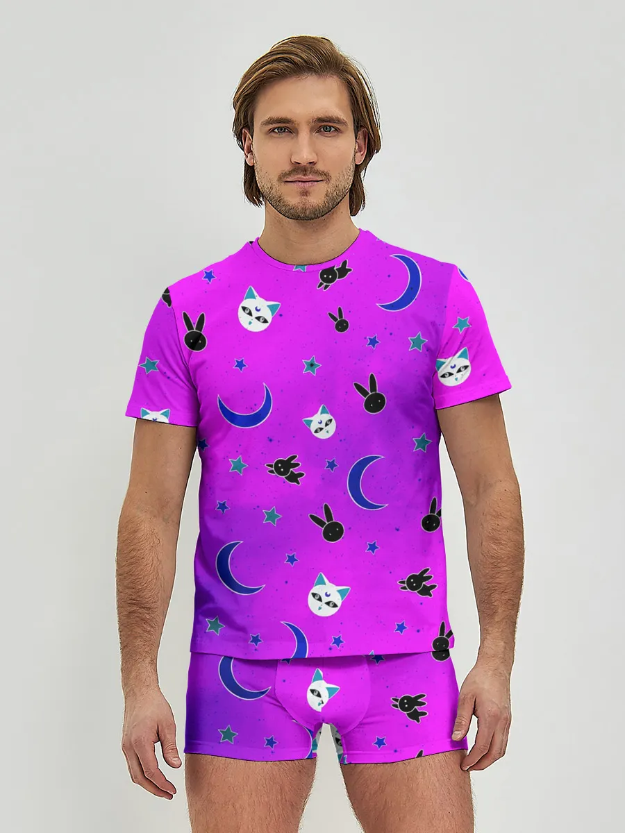 Мужские трусы с футболкой / GOTHIC SAILOR MOON