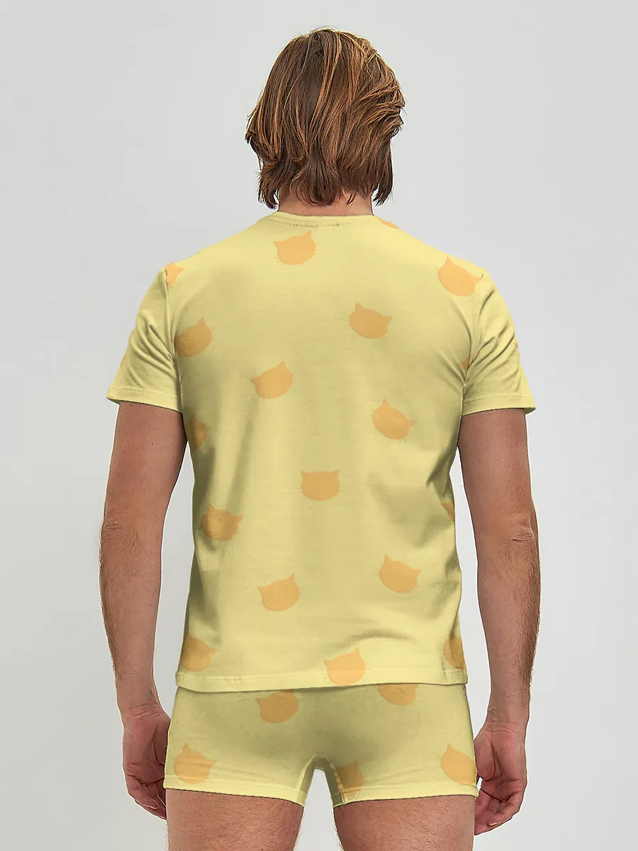 Мужские трусы с футболкой / Кошки