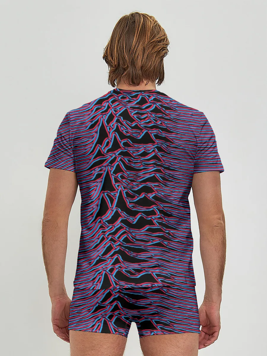 Мужские трусы с футболкой / Joy Division Glitch