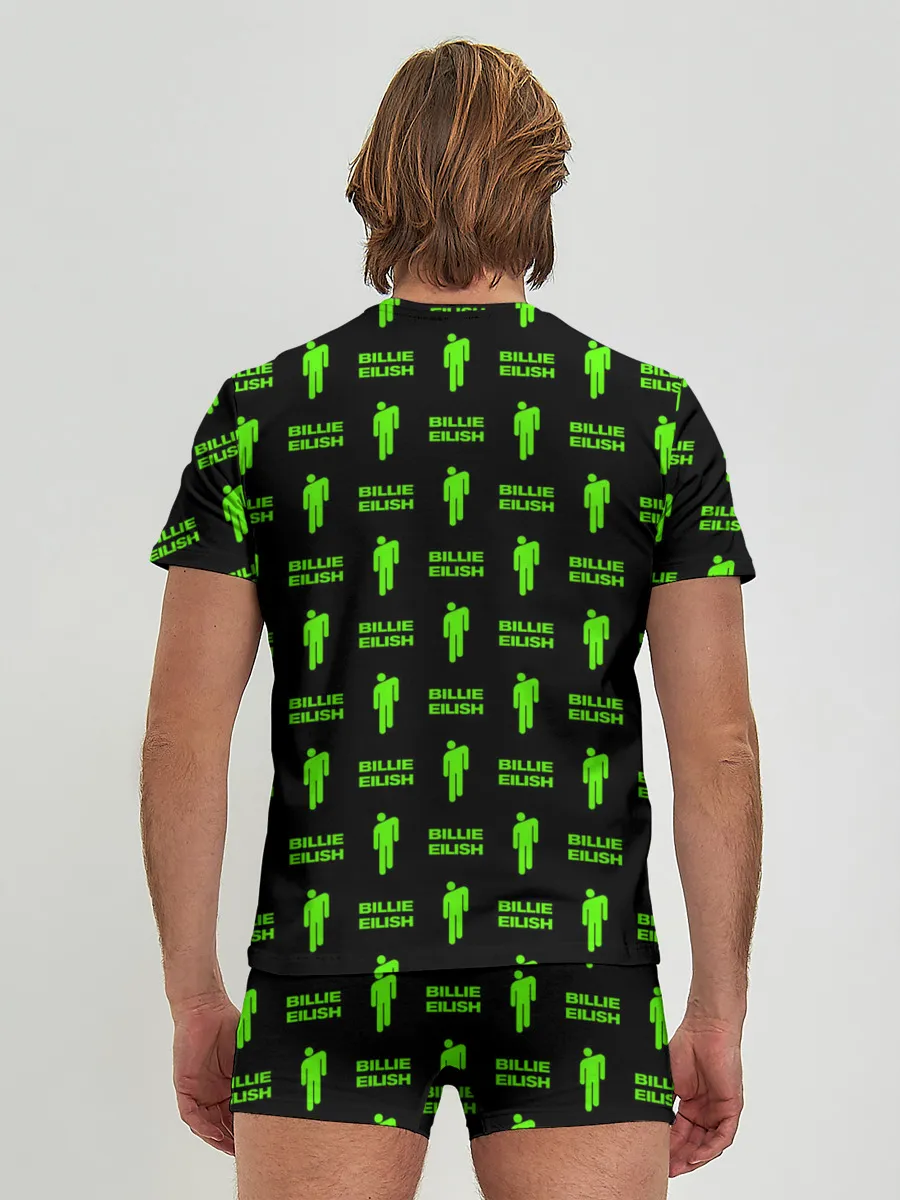 Мужские трусы с футболкой / Billie Eilish