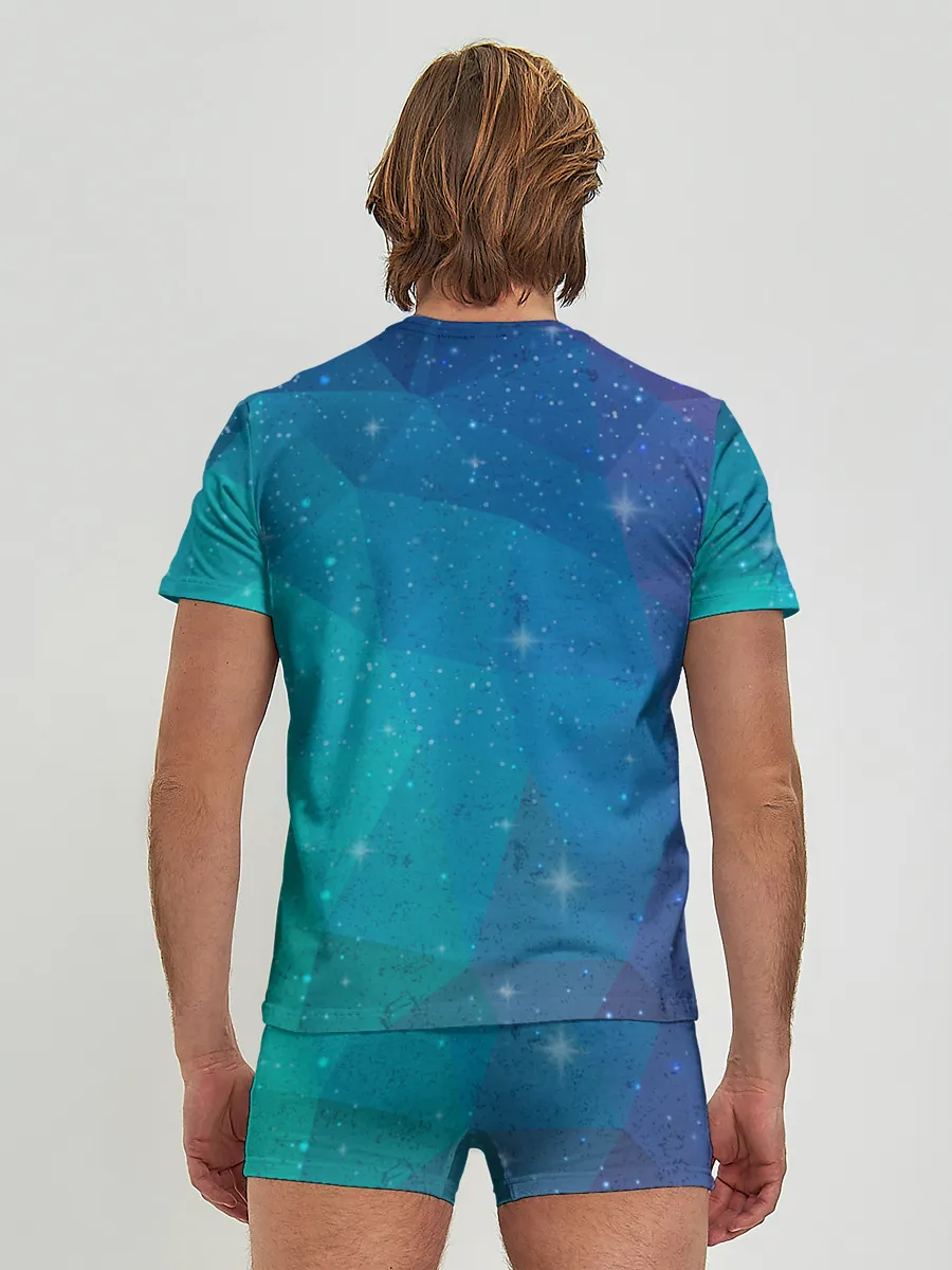 Мужские трусы с футболкой / Космос