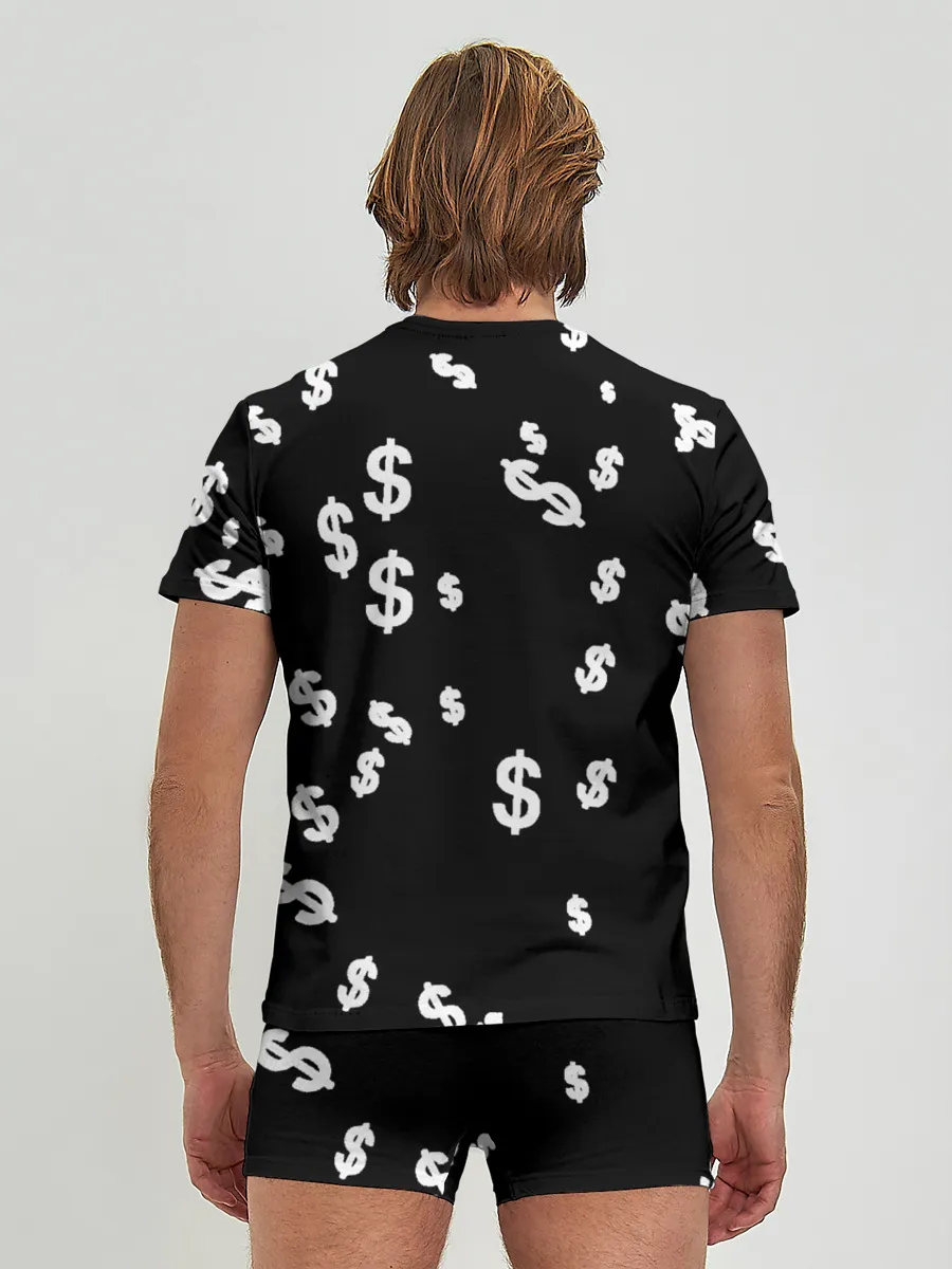 Мужские трусы с футболкой / Доллар