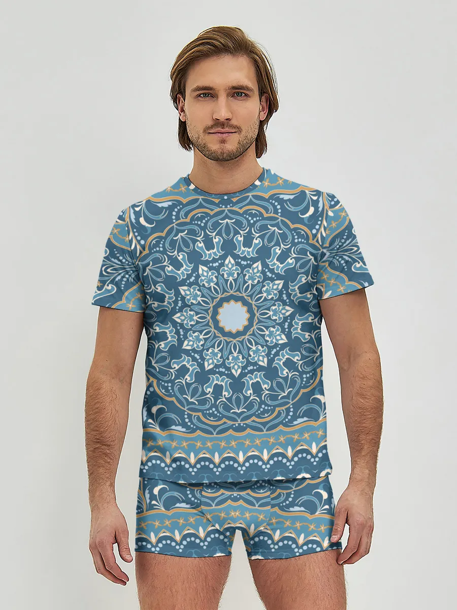 Мужские трусы с футболкой / Кружево