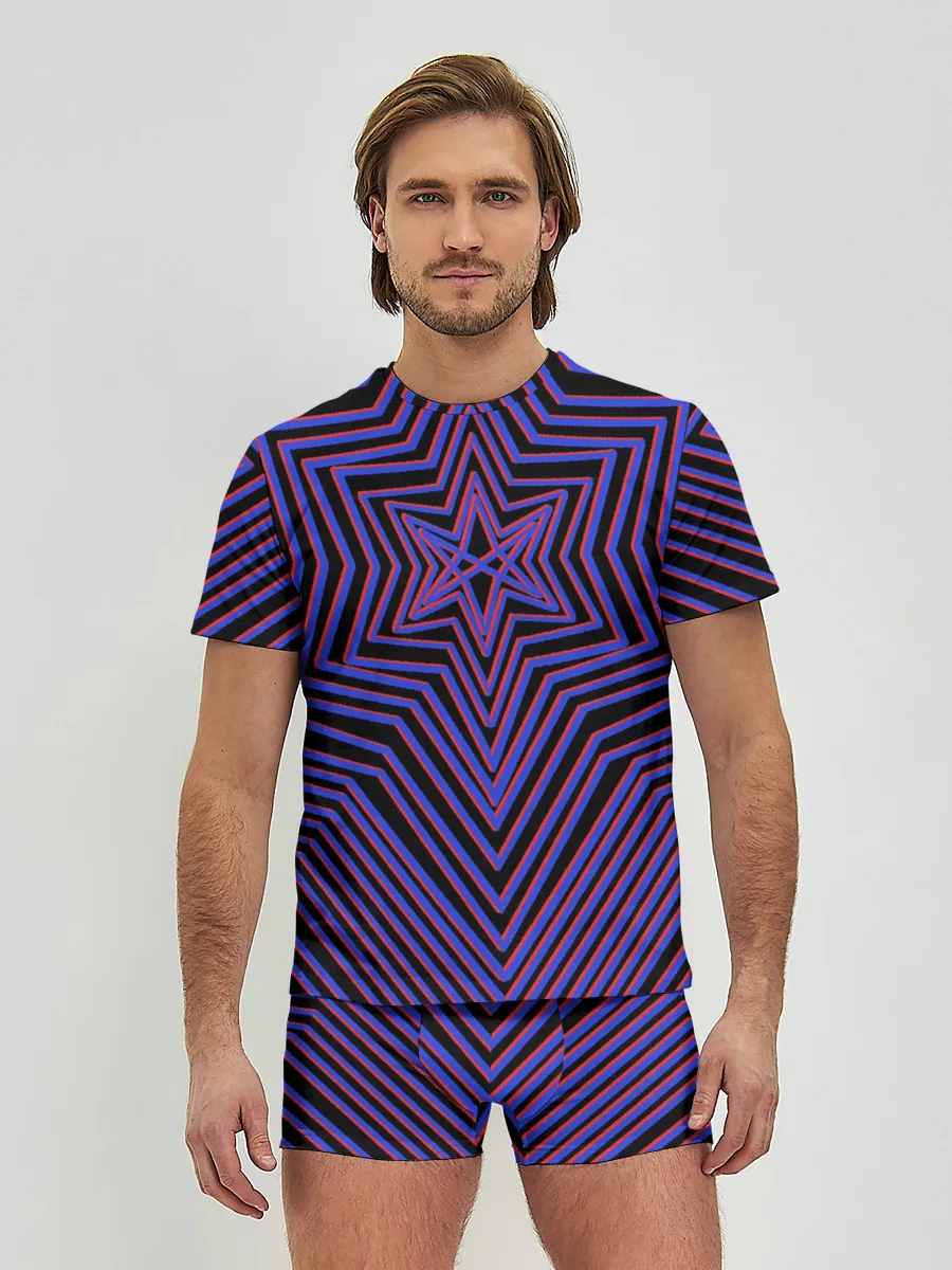 Мужские трусы с футболкой / BRING ME THE HORIZON GLITCH