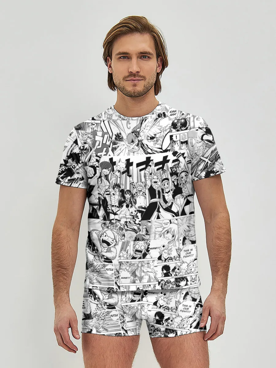 Мужские трусы с футболкой / Хвост Феи Грей