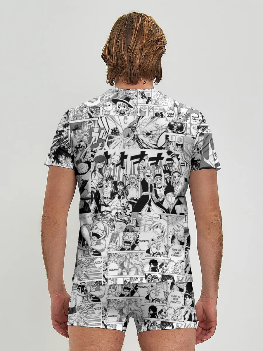 Мужские трусы с футболкой / Хвост Феи Грей