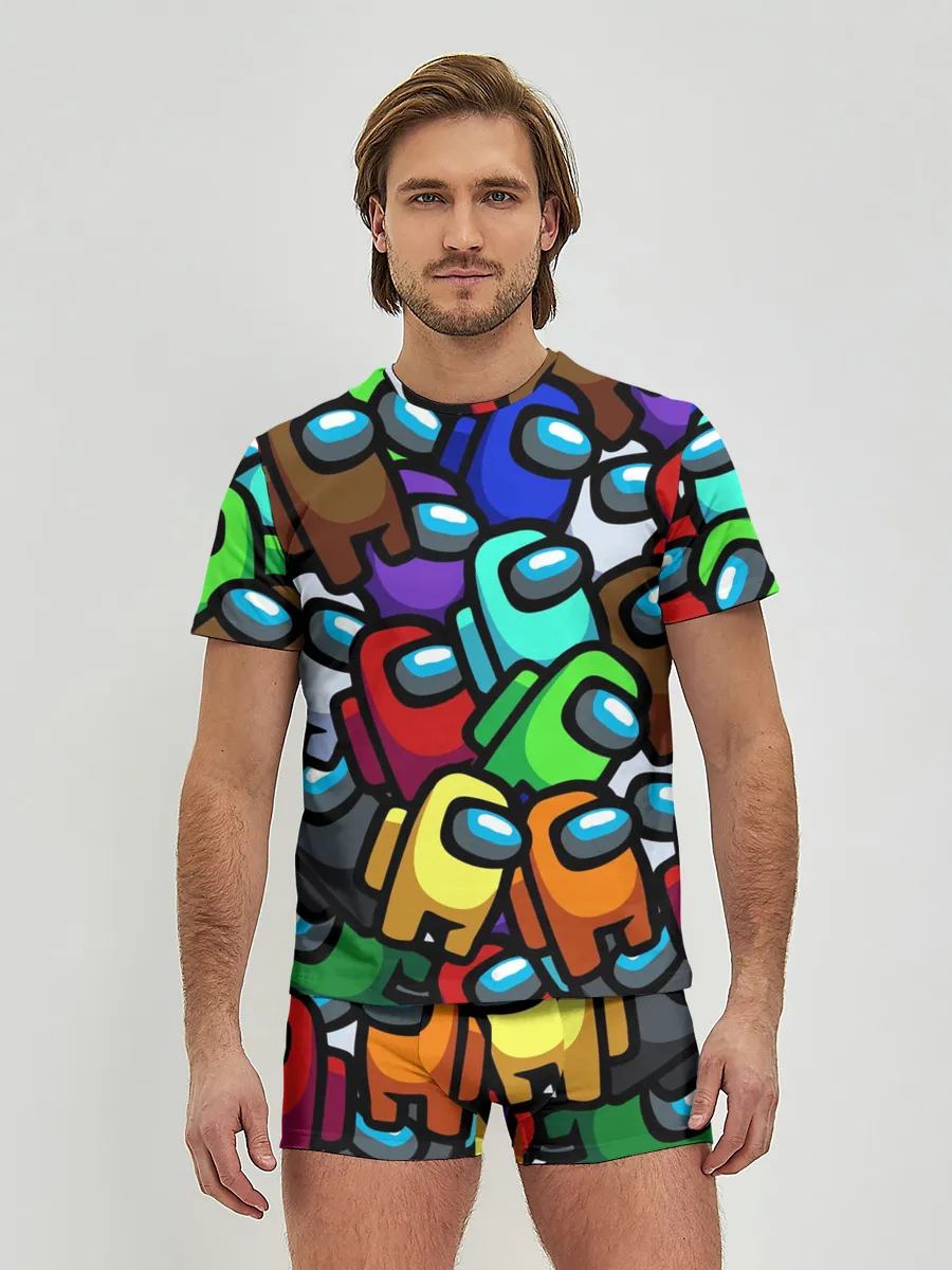 Мужские трусы с футболкой / Among us