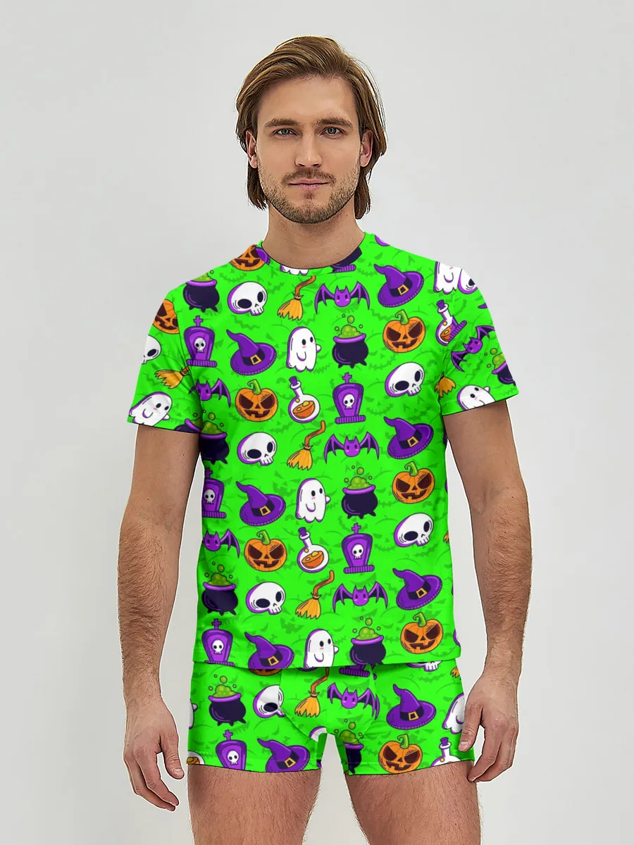 Мужские трусы с футболкой / HALLOWEEN