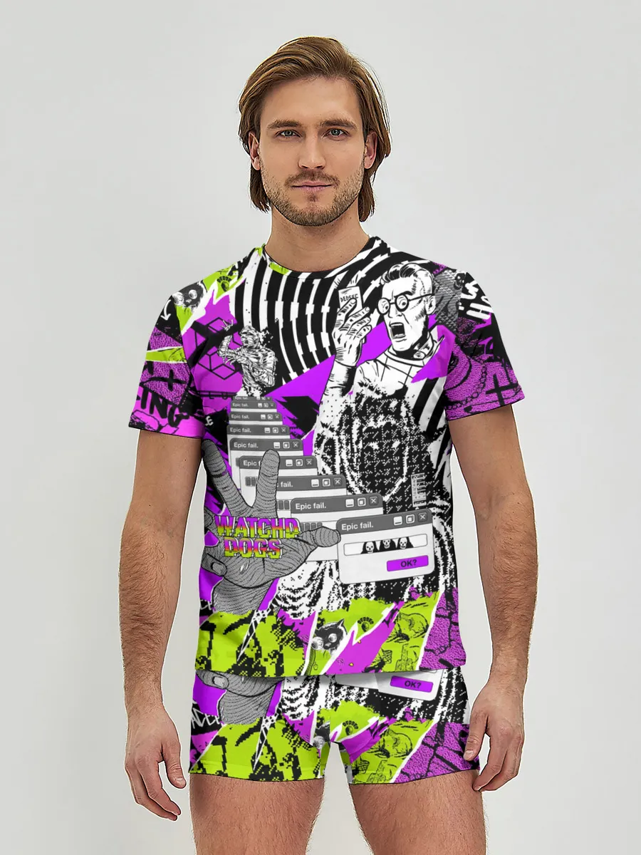 Мужские трусы с футболкой / Watch Dogs: Legion