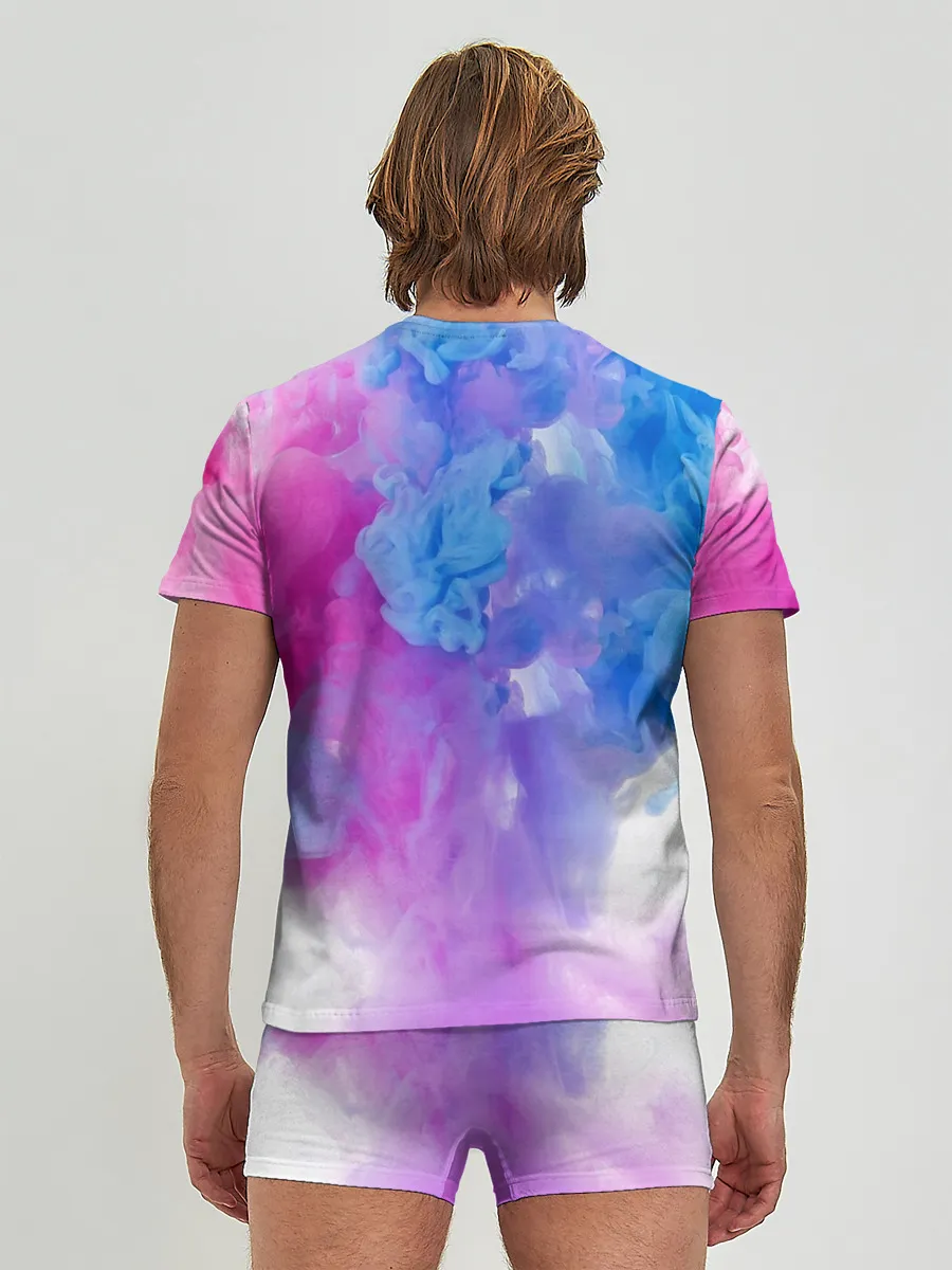 Мужские трусы с футболкой / дым