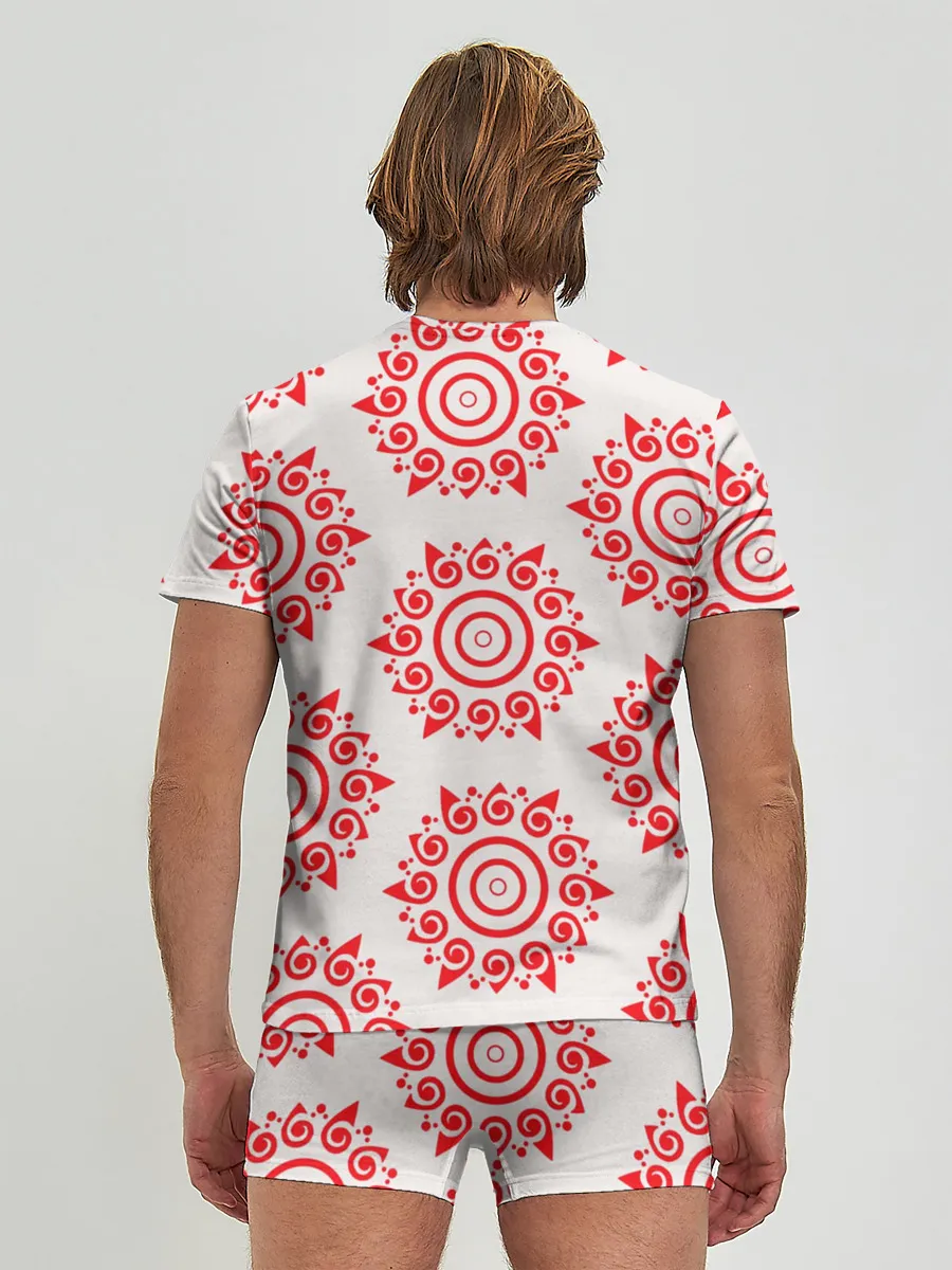 Мужские трусы с футболкой / Цишань Вэнь