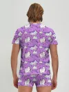 Мужские трусы с футболкой / Unicorn pattern