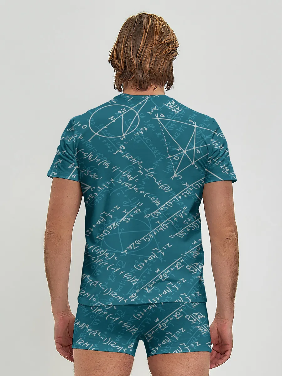 Мужские трусы с футболкой / Математика