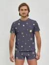 Мужские трусы с футболкой / звезды