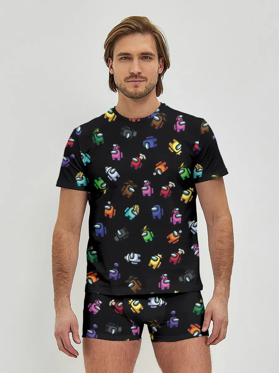 Мужские трусы с футболкой / Among Us