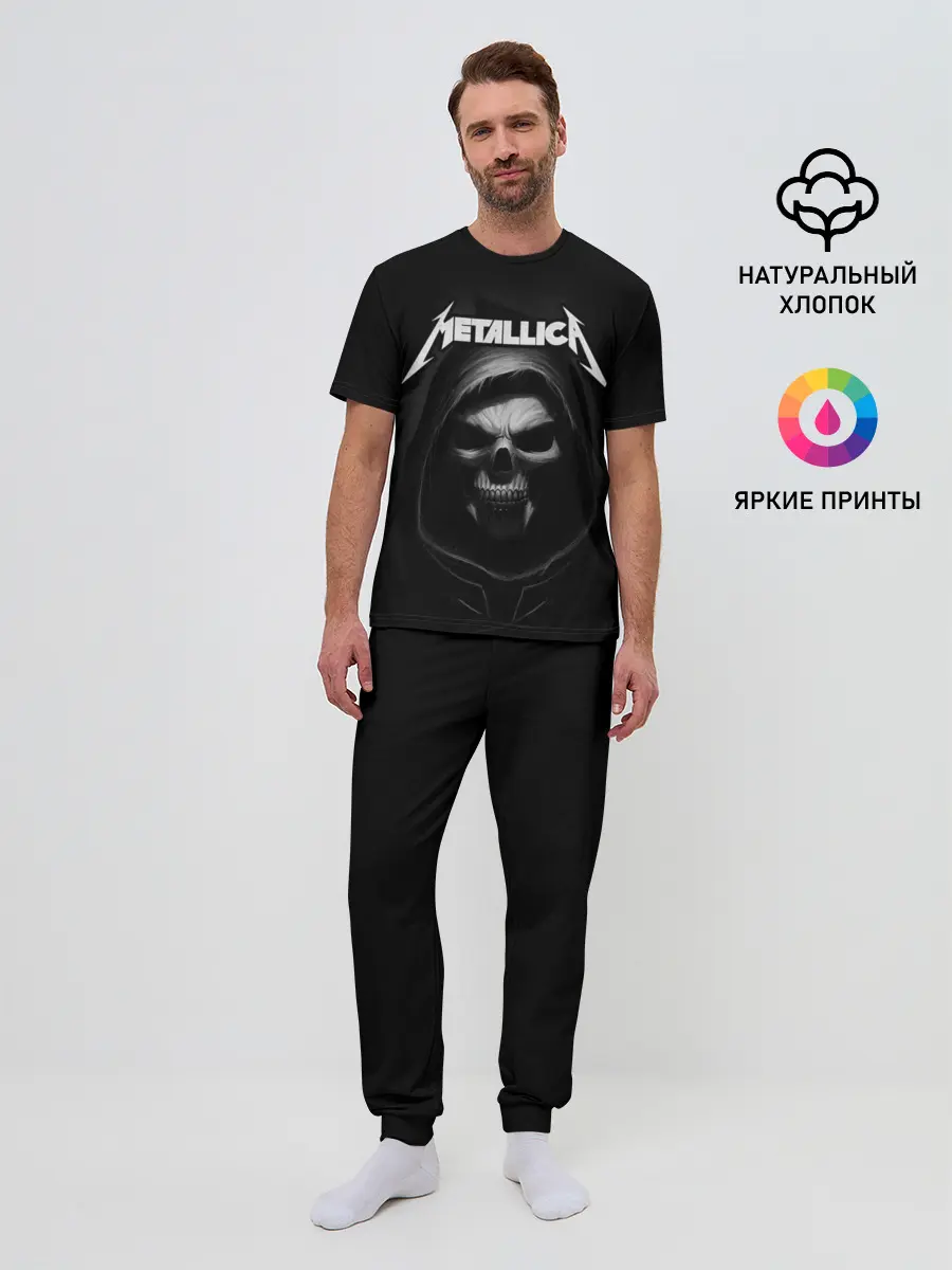 Мужская пижама с брюками / Metallica