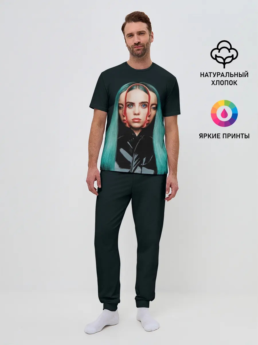 Мужская пижама с брюками / BILLIE EILISH