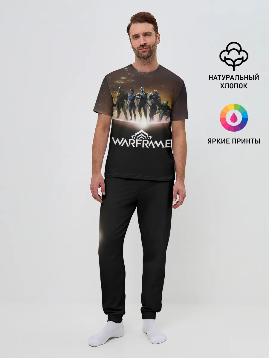 Мужская пижама с брюками / WARFRAME Planet