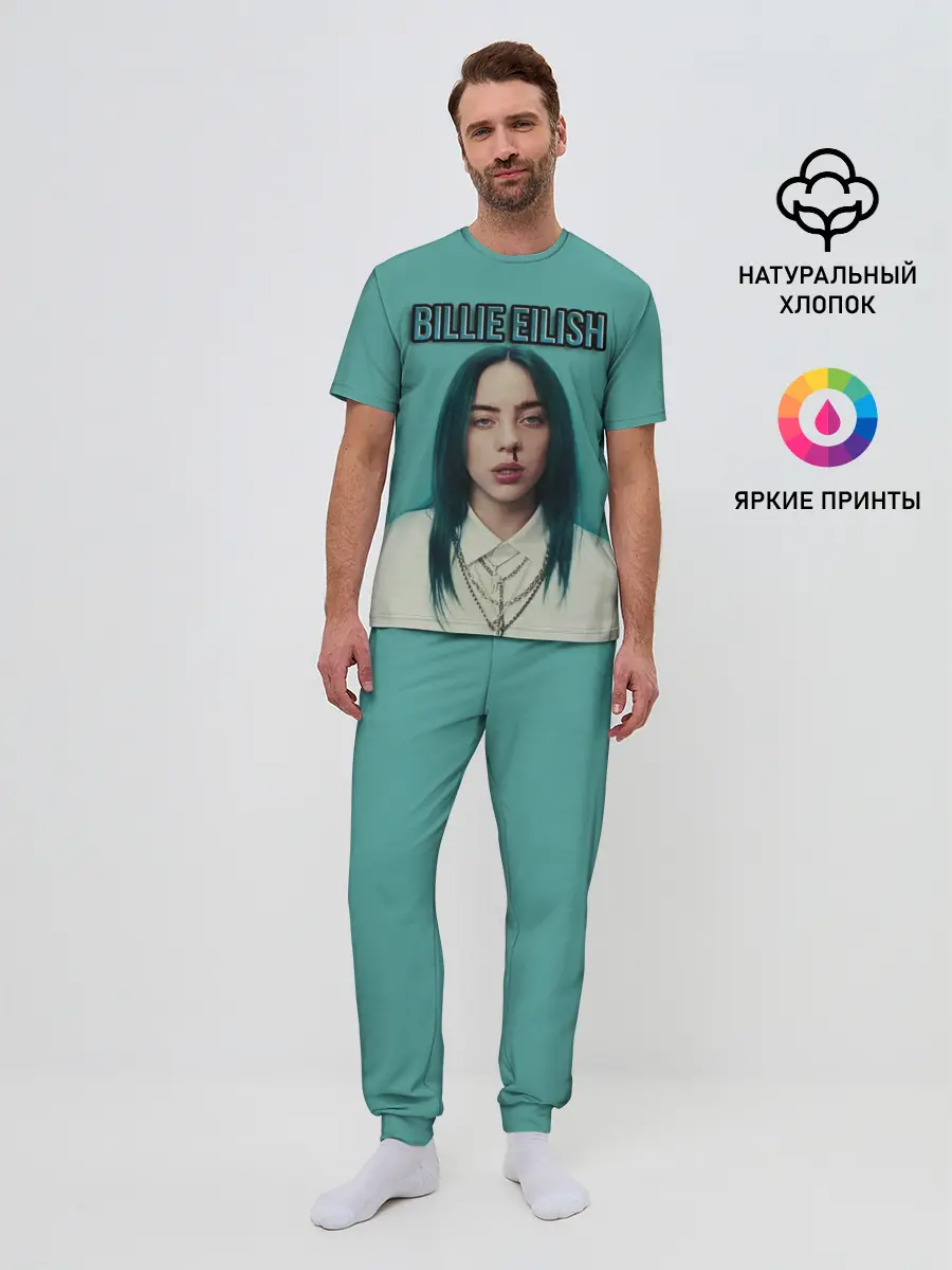 Мужская пижама с брюками / BILLIE EILISH
