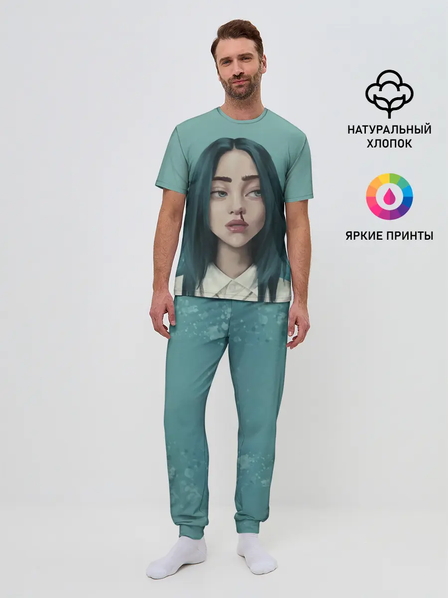 Мужская пижама с брюками / Билли Айлиш