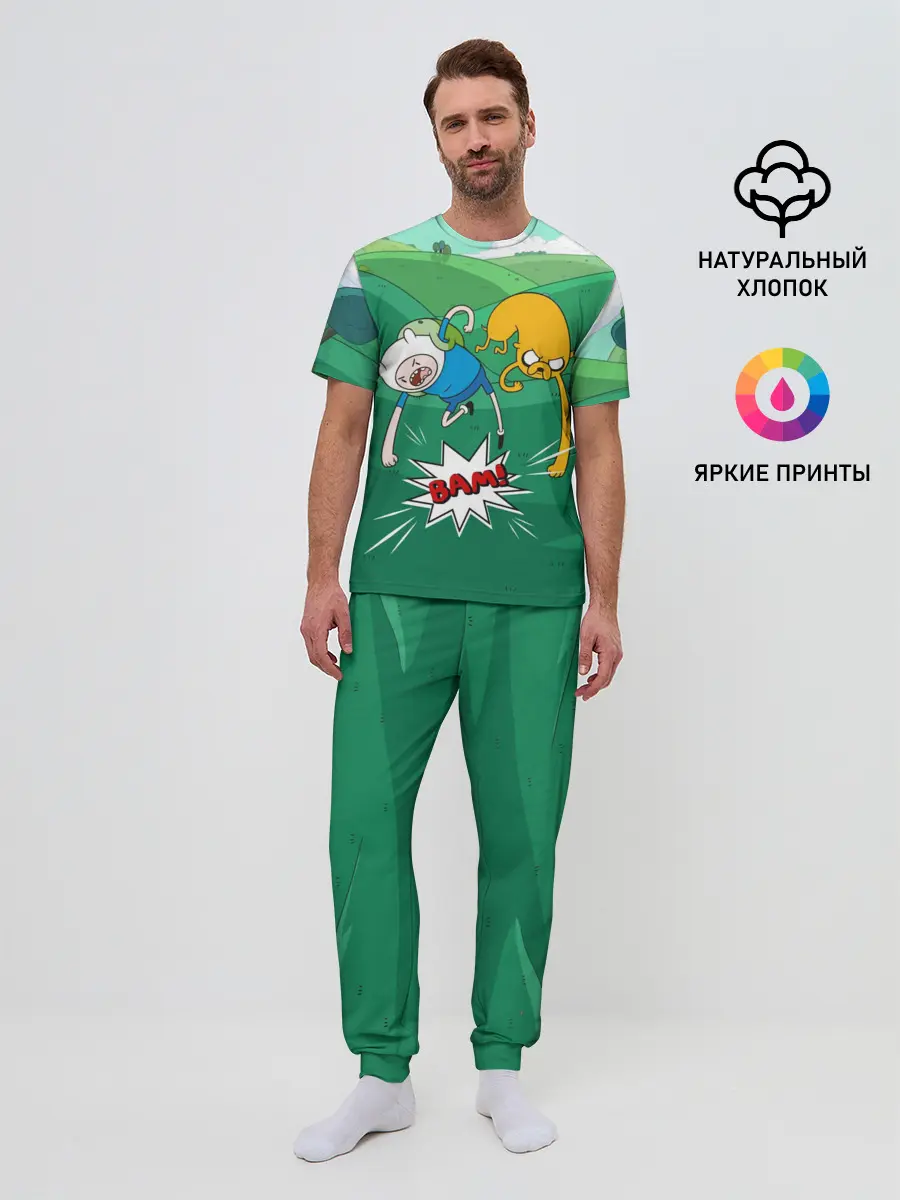 Мужская пижама с брюками / Bam!